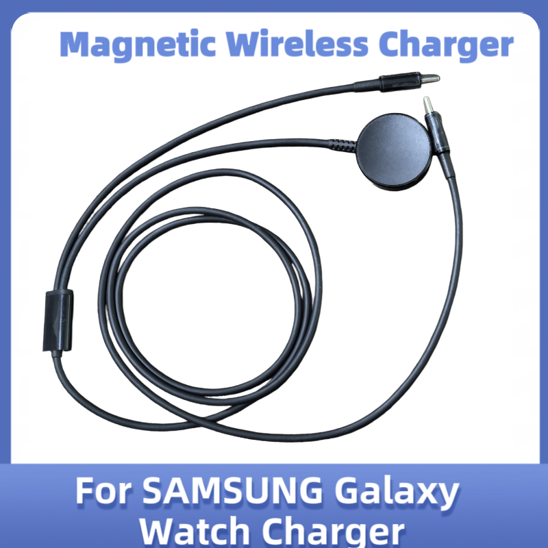 Wireless Charger 3 In 1 - Typ-C 2-in-1 Magnetisches Kabelloses Metall-Ladegerät für