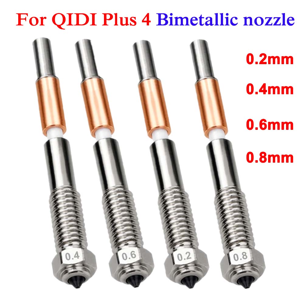 Tech Accessories Shop - Für QIDI Plus 4 Bimetall-Düse 0,2mm