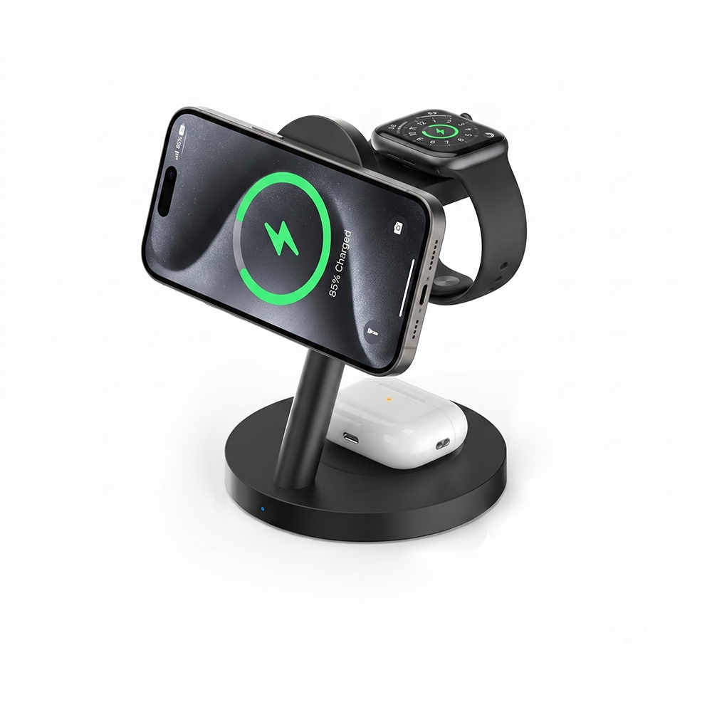 3-in-1 Qi2.2 25W Schnelle Kabe – Wireless Charger 3 In 1 Bewertung und Preis