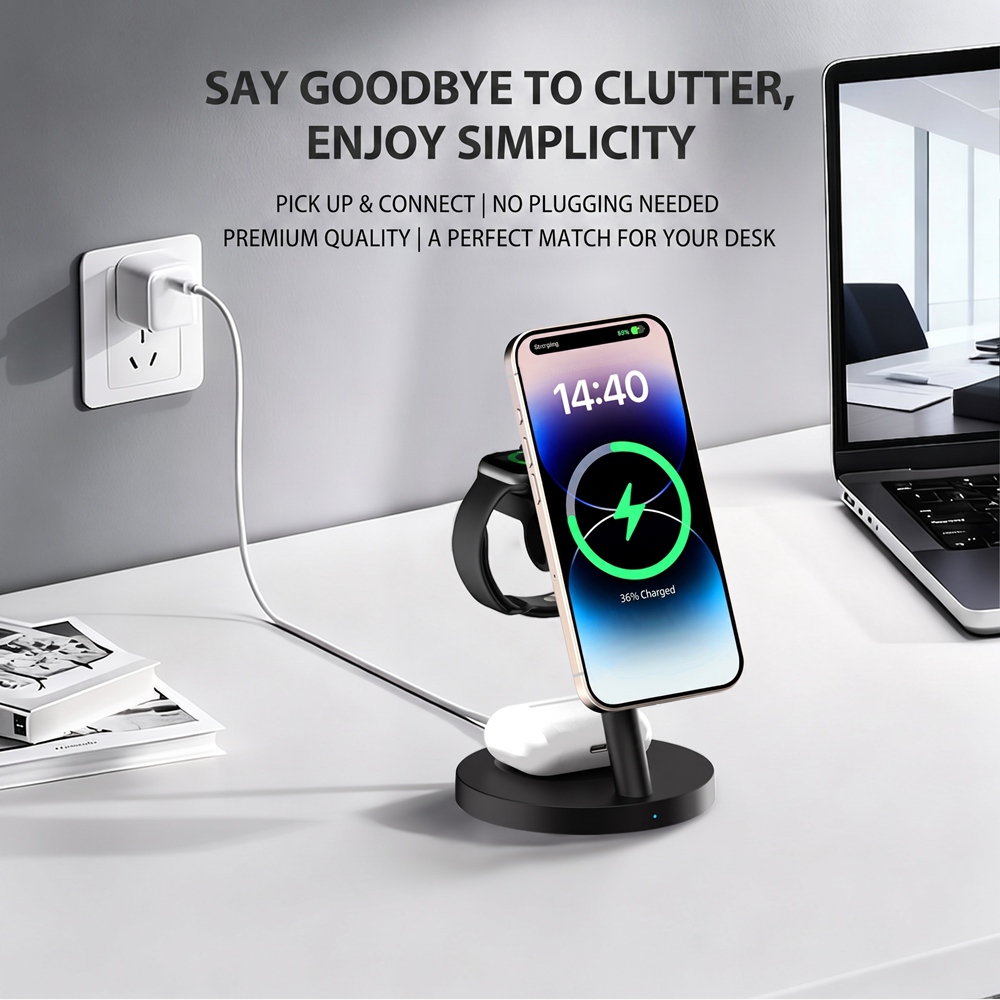 3-in-1 Qi2.2 25W Schnelle Kabe – Wireless Charger 3 In 1 Bewertung und Preis