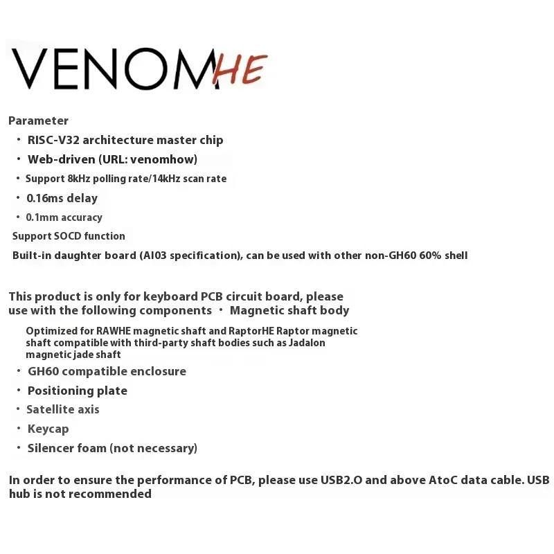 Geonworks Venom60 HE Venom65 H – Tech Gaming Accessories Bewertung und Preis