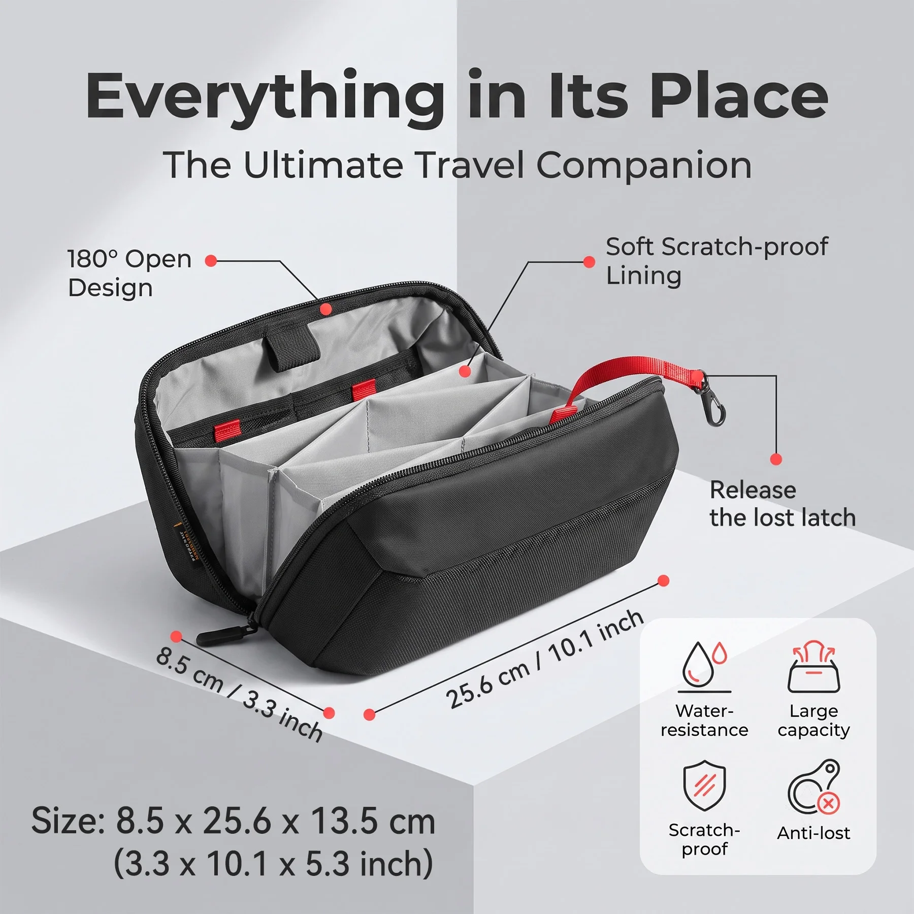 Reise-Technik-Organizer-Tasche – Tech Accessories Shop Bewertung und Preis