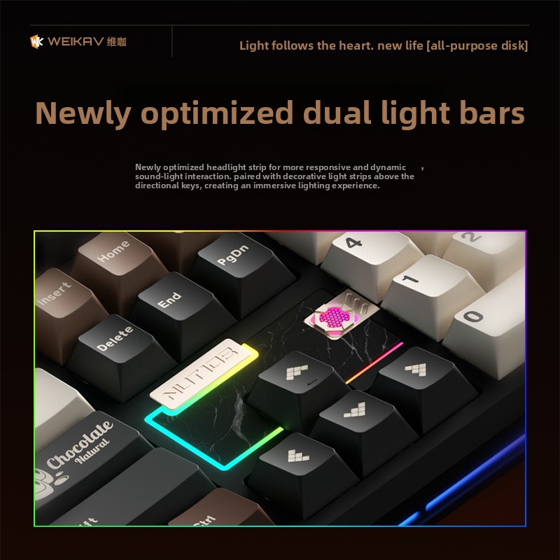 WEIKAV NUT108 Mechanische Tast – Tech Gaming Accessories Bewertung und Preis