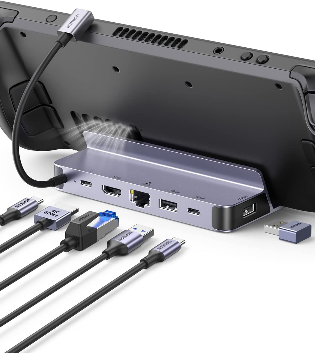 UGREEN Steam Deck Dock 6-in-1  – Usb C To Hdmi Bewertung und Preis