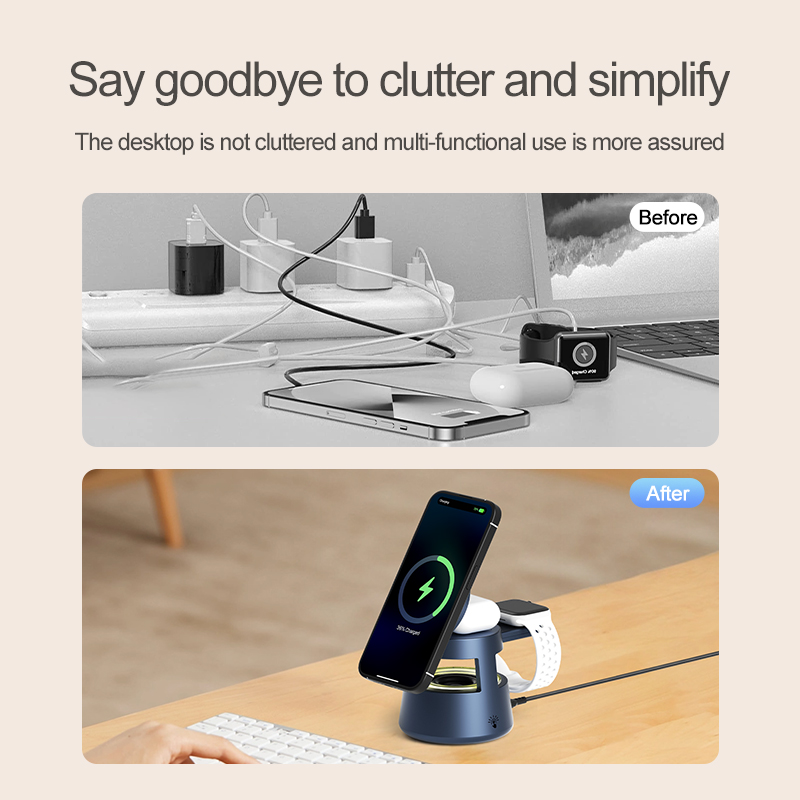 4-in-1 Kabellose Ladestation f – Wireless Charger 3 In 1 Bewertung und Preis