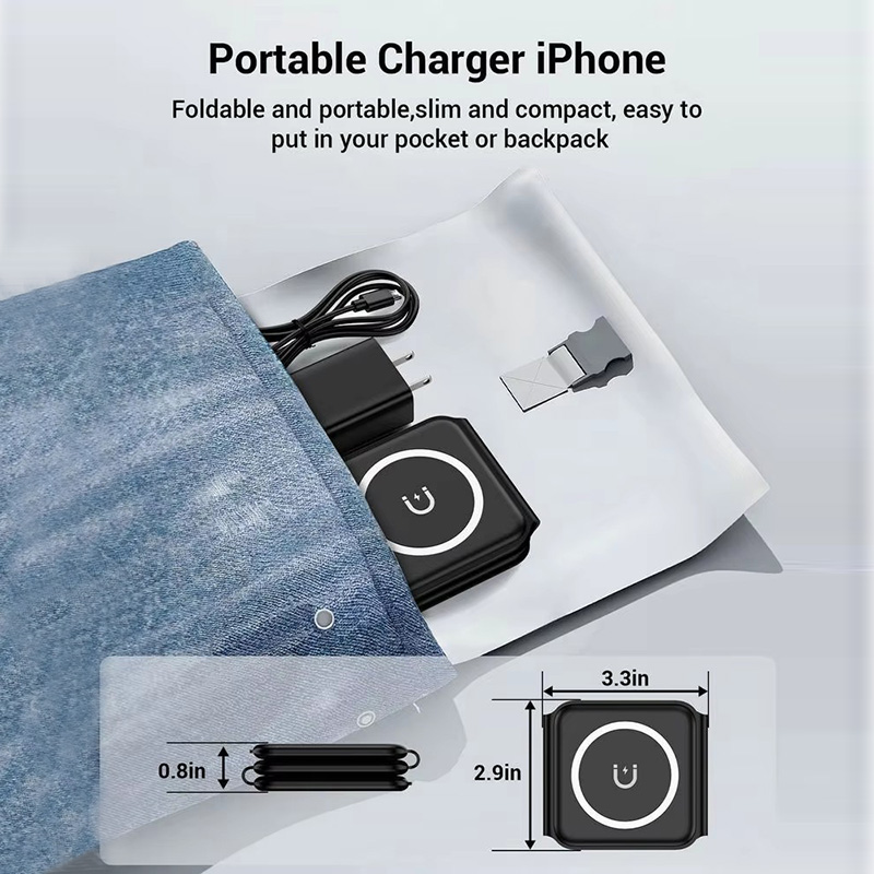 3-in-1 magnetisches faltbares  – Wireless Charger 3 In 1 Bewertung und Preis