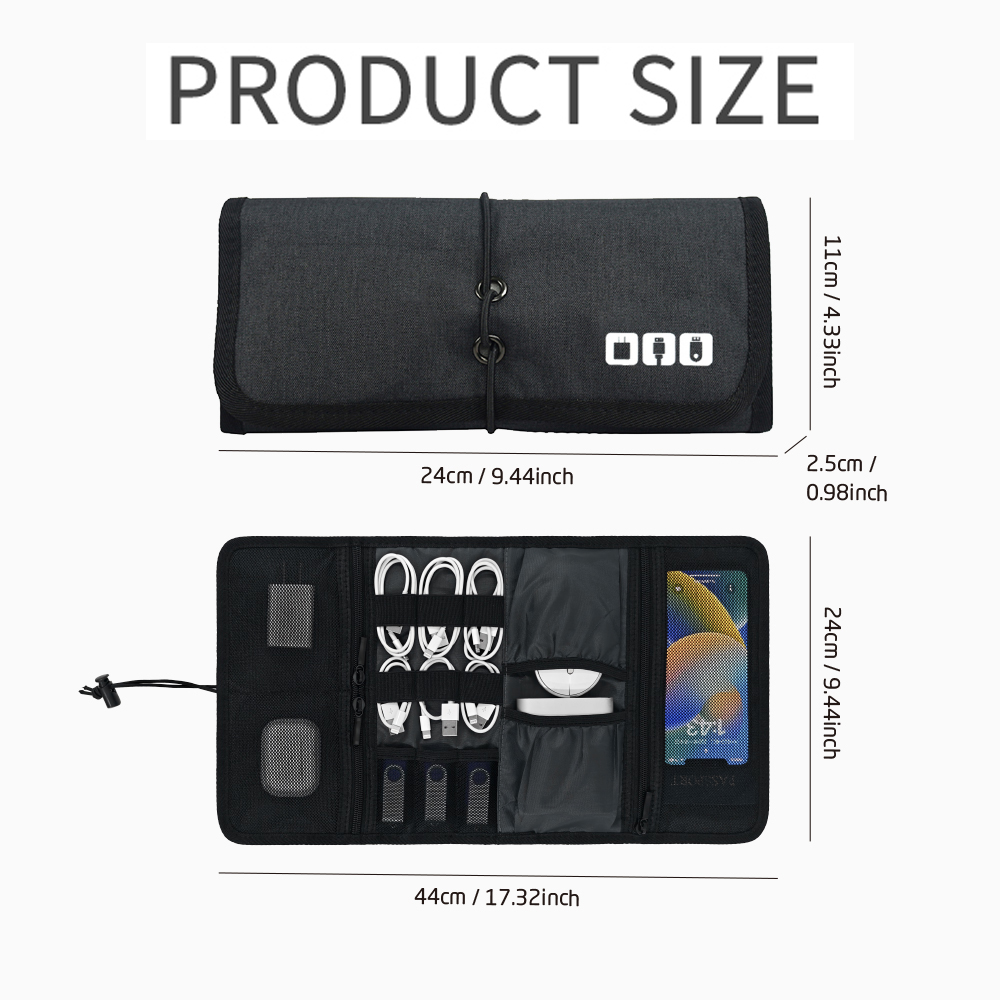 Tech-Organizer-Tasche Kabelauf – Tech Accessories Shop Bewertung und Preis