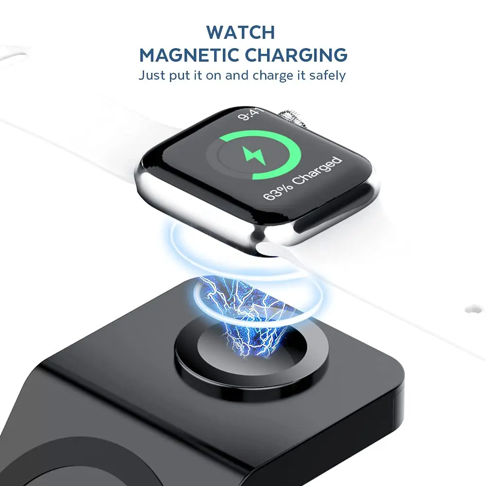 3-in-1 kabelloser Ladeständer, – Wireless Charger 3 In 1 Bewertung und Preis