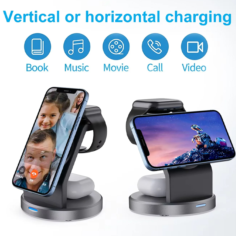 3-in-1 kabelloser Ladeständer, – Wireless Charger 3 In 1 Bewertung und Preis