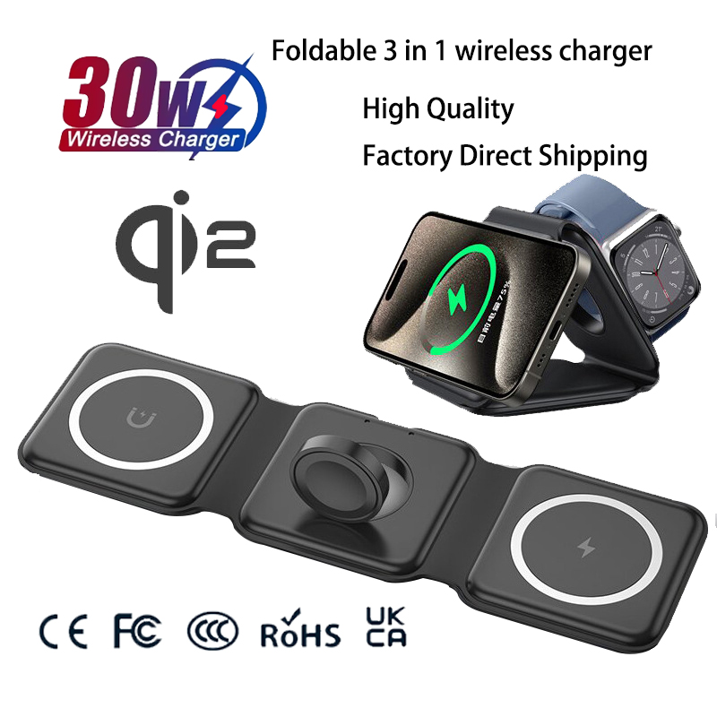 Universelle Qi2 Magnetische Fa – Wireless Charger 3 In 1 Bewertung und Preis