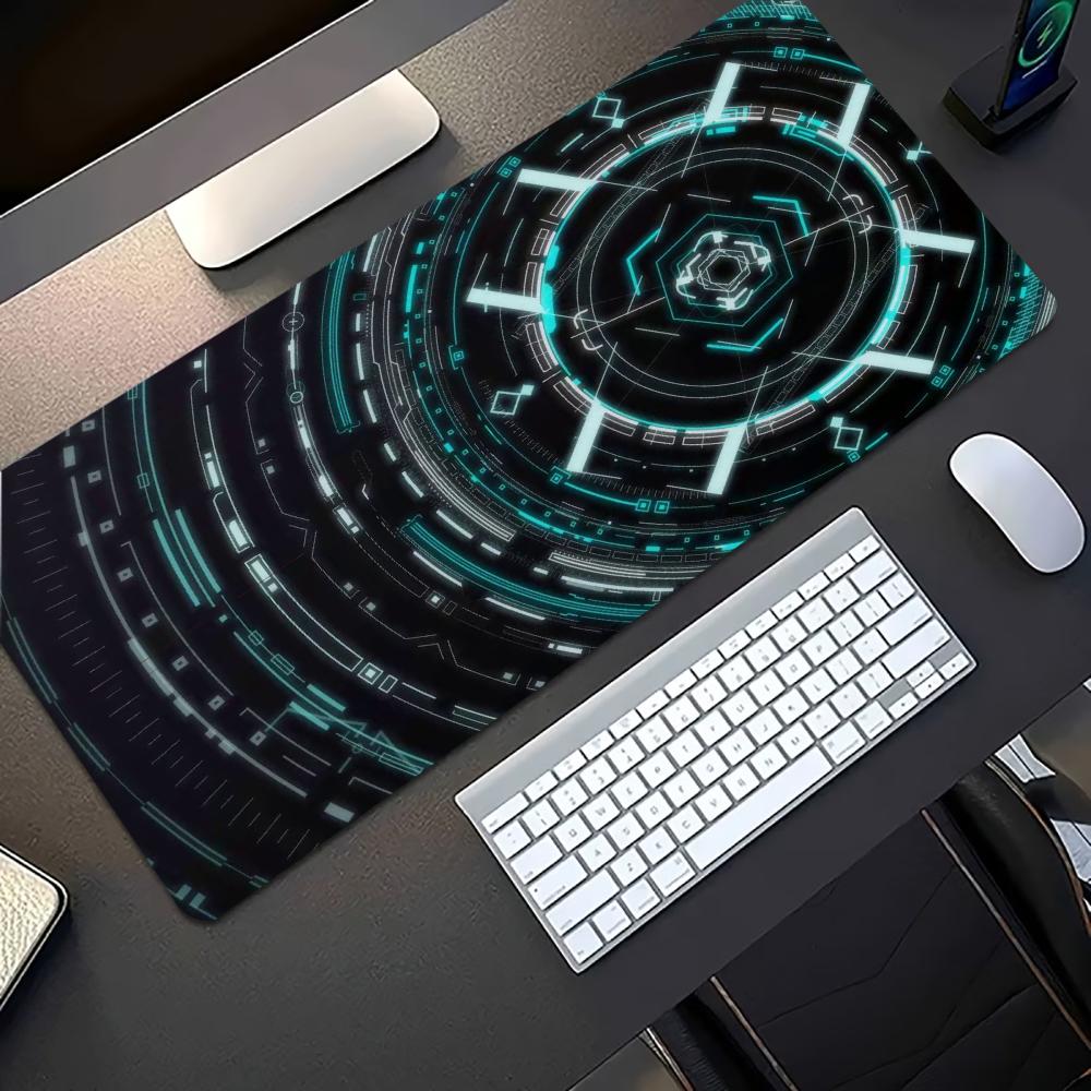Blue Tech Circuit Cyber Patter – Tech Accessories For Laptop Bewertung und Preis