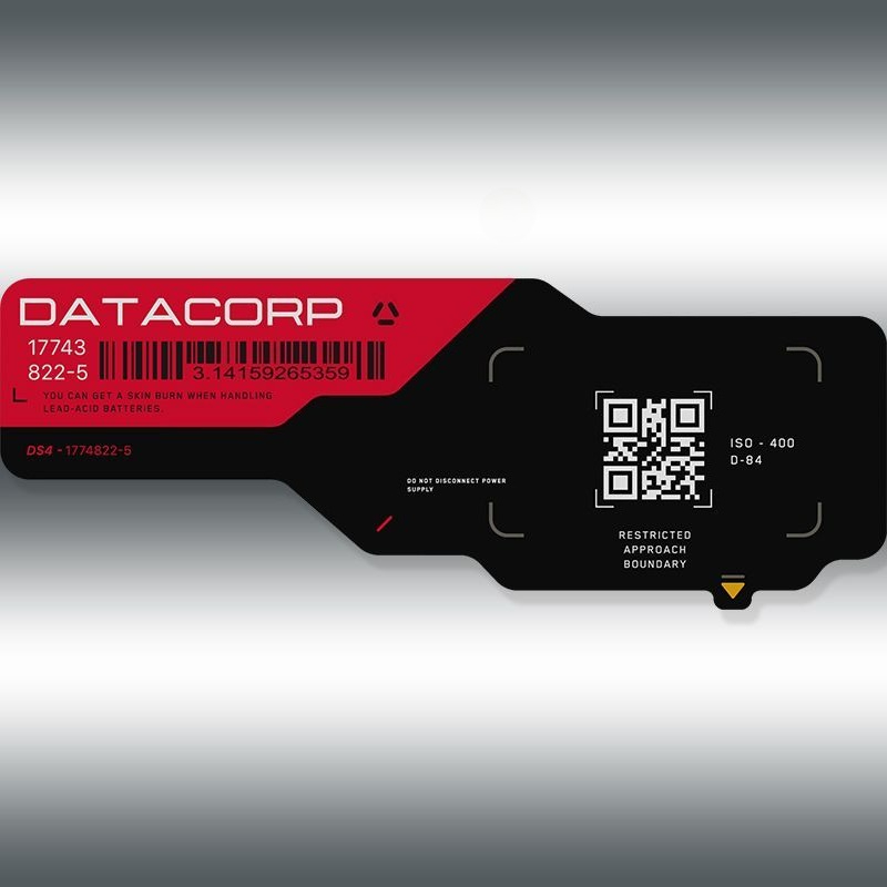 Cyberpunk Tech QR-Code Vinyl-A – Tech Accessories For Laptop Bewertung und Preis