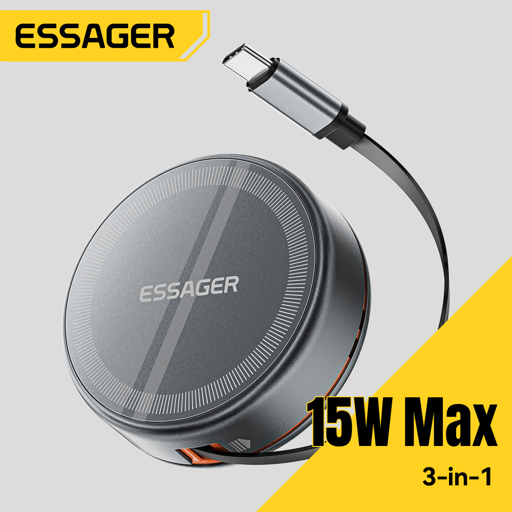 Essager 15 W 3-in-1 magnetisch – Wireless Charger 3 In 1 Bewertung und Preis