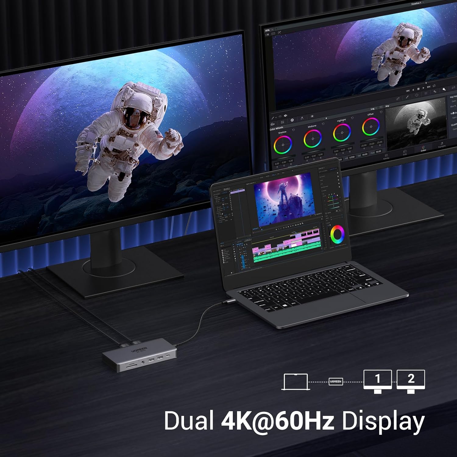 UGREEN Revodok Pro 211 Laptop- – Usb C To Hdmi Bewertung und Preis